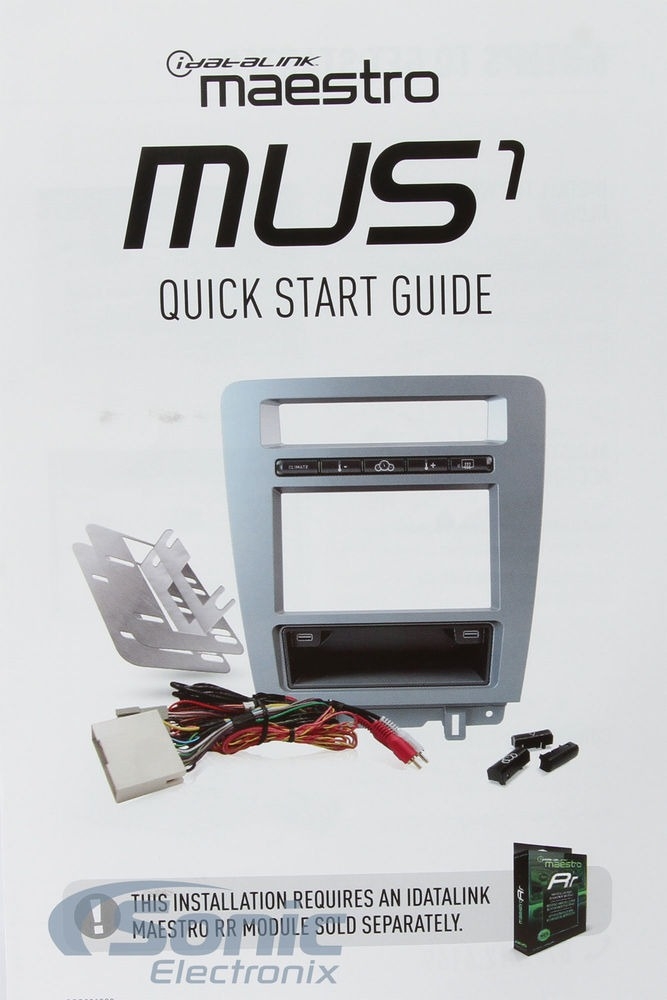 iDatalink Maestro KIT-MUS1 Dash Kit and RR2 Module Image 8