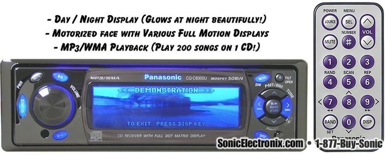 Panasonic CQ-C8300U Image 1