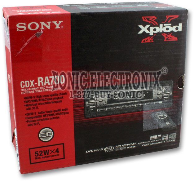 Sony CDX-RA700 Image 6