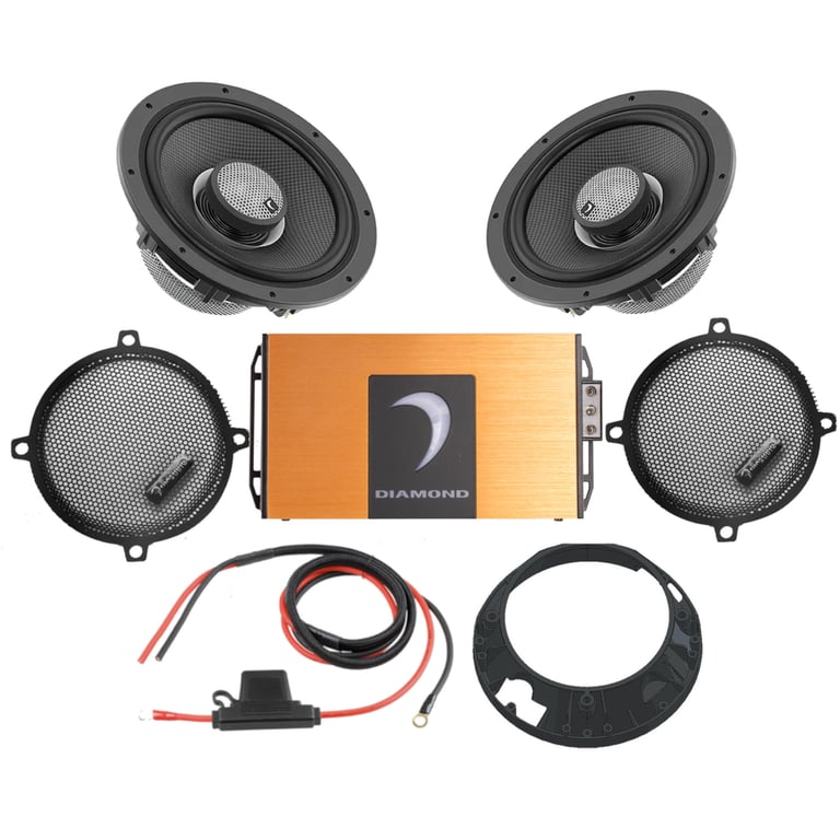 Diamond Audio 2-Speaker Sound Packs For  '98-'13 Street Glide Image 1