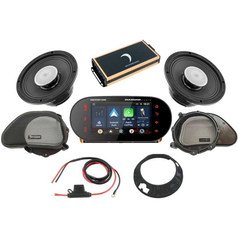 Diamond Audio 4-Speaker Sound Packs For  '98-'13 Road Glide Image 1