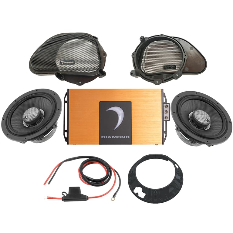 Diamond Audio 2-Speaker Sound Packs For  '98-'13 Road Glide Image 1