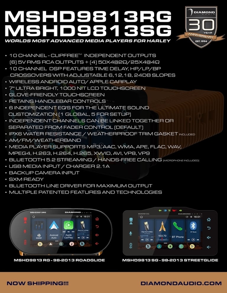 Diamond Audio 4-Speaker Sound Packs For  '98-'13 Road Glide Image 4