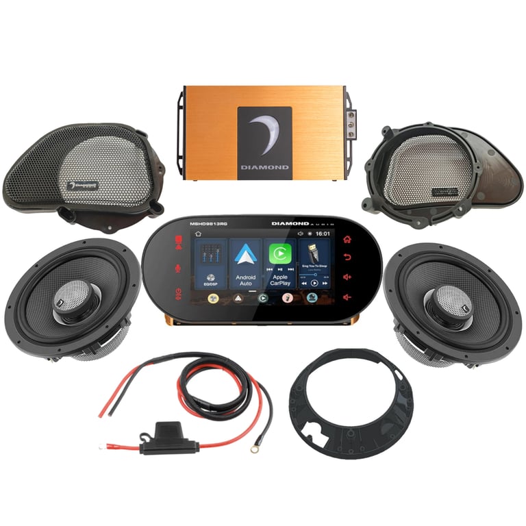 Diamond Audio 2-Speaker Sound Packs For  '98-'13 Road Glide Image 1