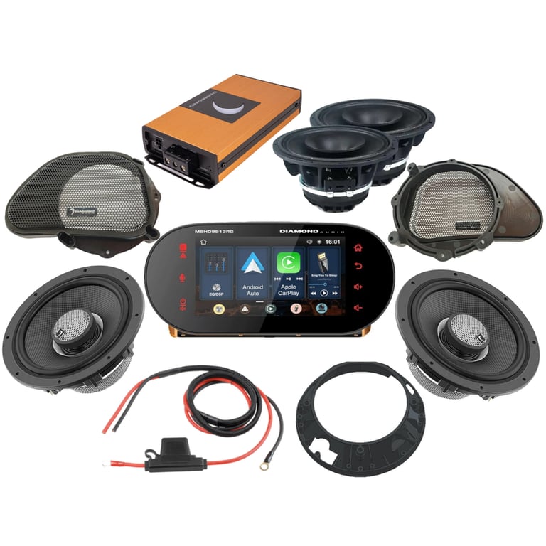 Diamond Audio 2-Speaker Sound Packs For  '98-'13 Road Glide Image 1