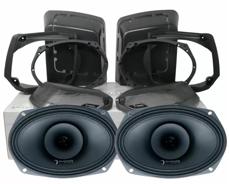 Diamond Audio 4-Speaker Sound Packs For  '98-'13 Road Glide Image 11