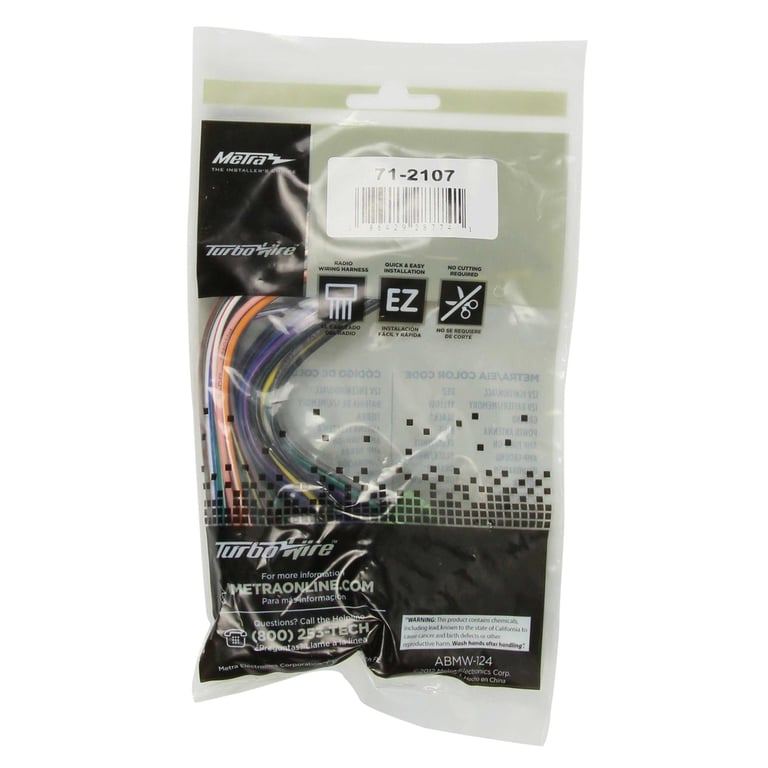 Metra 71-2107 Wiring Harness Image 2