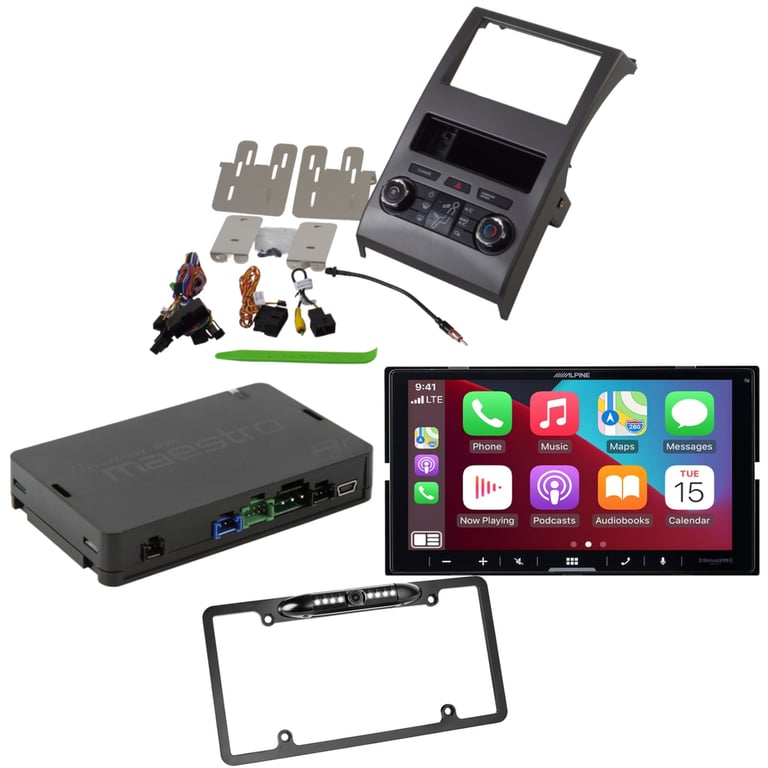 Alpine iLX-W670-M Factory Radio Upgrade Kit for 2013-2019 Ford Flex Image 1
