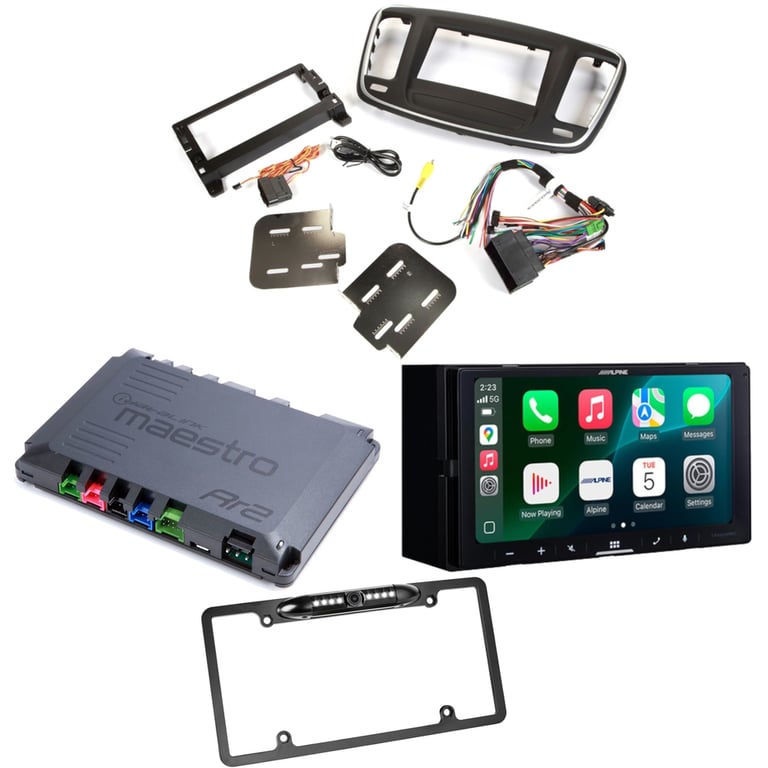 Alpine ILX-W770M Factory Radio Upgrade Kit for 2015-2017 Chrysler 200 Image 1