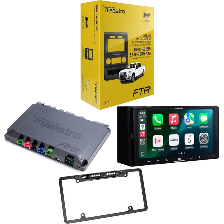 Alpine ILX-W770M Factory Radio Upgrade Kit for 2015-2022 vehicles from Ford Image 1