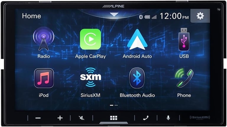 Alpine iLX-W670-M Factory Radio Upgrade Kit for 2013-2019 Ford Flex Image 13