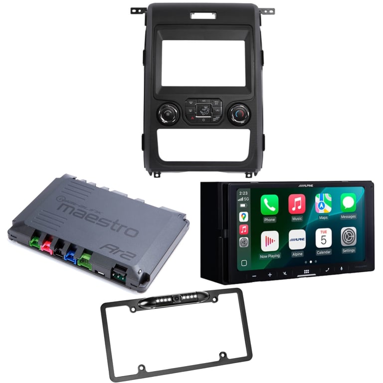 Alpine ILX-W770M Factory Radio Upgrade Kit for 2013-2014 Ford F-150 Image 1