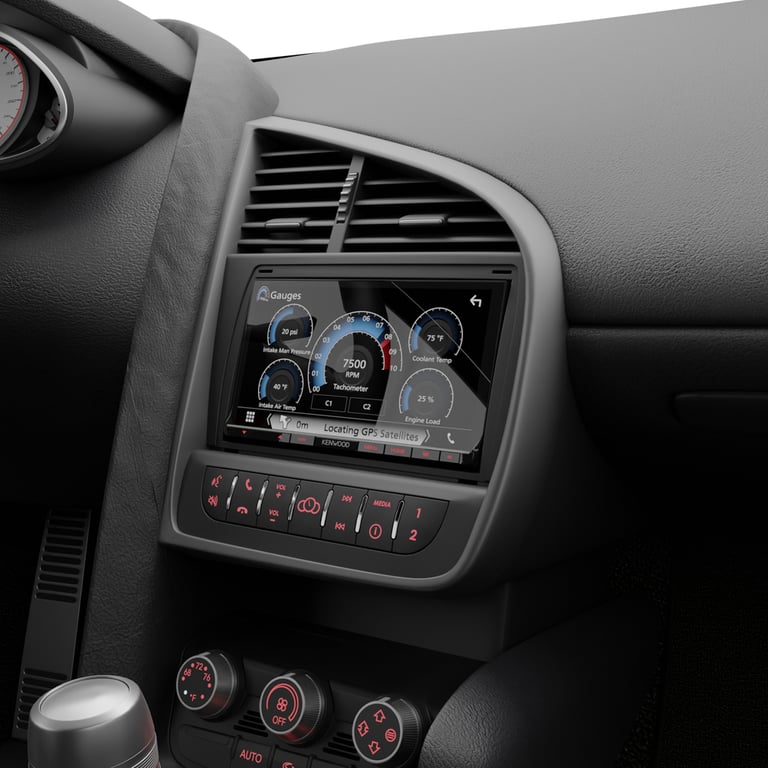 Alpine ILX-W770M Factory Radio Upgrade Kit for 2008-2015 Audi R8 Image 4