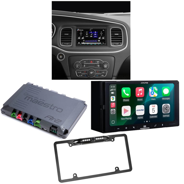 Alpine ILX-W770M Radio Upgrade Kit for 2015-2023 vehicles from Dodge, Chrysler Image 1