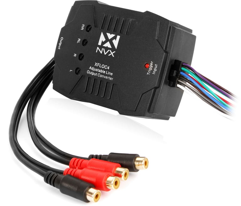 NVX VAD10004 v2 Amp, XFLOC4 Line Output Converter and XKIT44 4 Gauge Amp Kit Image 8