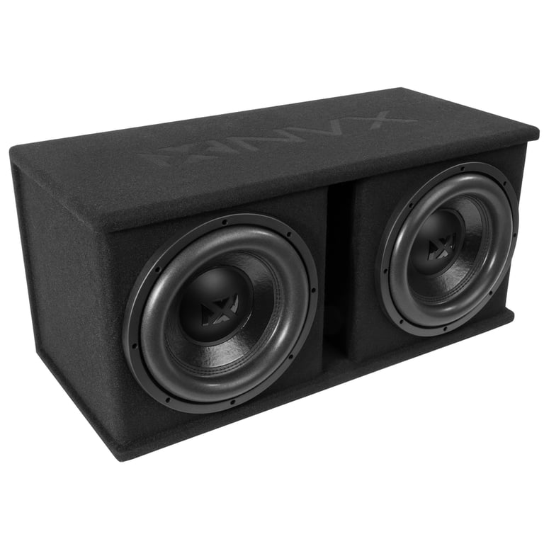 NVX NPKG212 Dual 12 inch Bass Package and XKIT82 Amp Kit Image 3