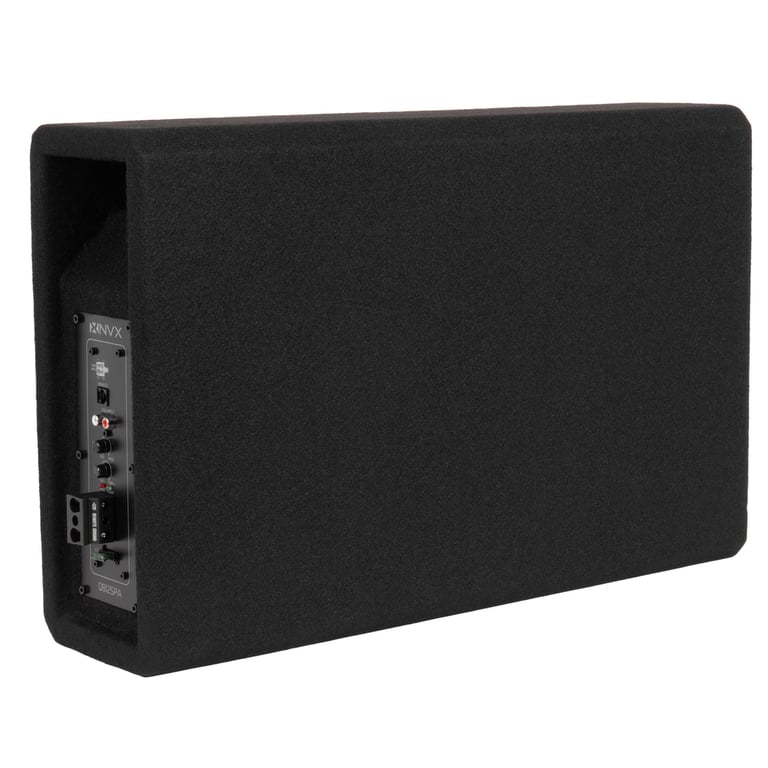 NVX QB12SPA Amplified Subwoofer Enclosure and XKIT82 Amp Kit Image 4