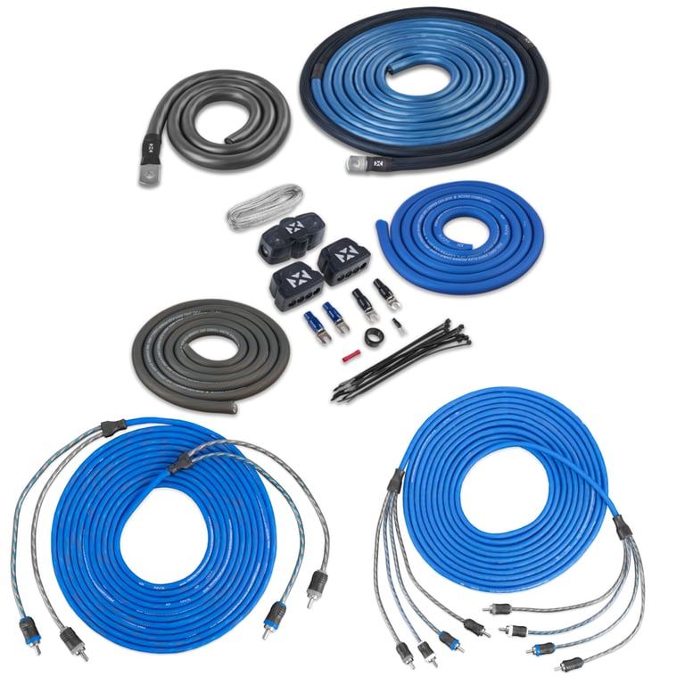 NVX XAPK1D w/ 6 Meter NVX N Series 2 & 4 Ch. RCAs Image 1