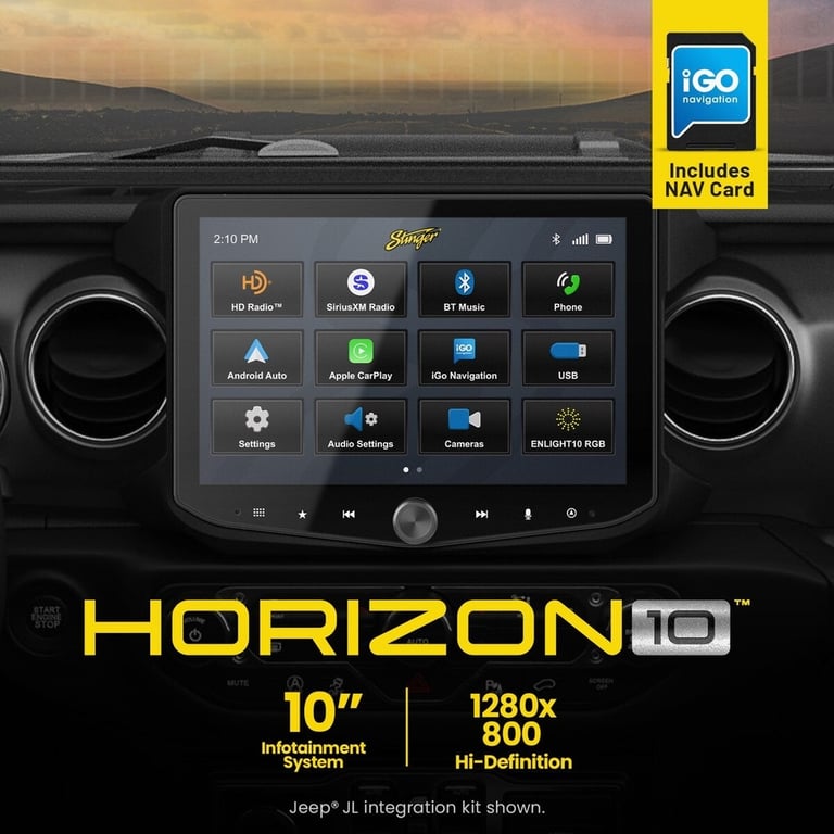 Stinger HORIZON10 - iX210-NAV Image 1