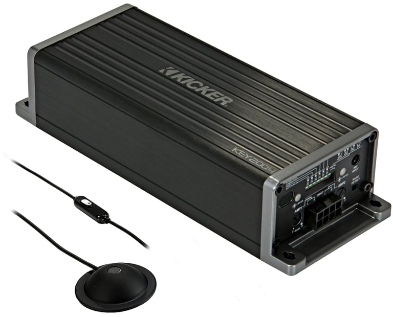 Kicker Speakers (DSC6504, DSC69304) + KEY200.4 Amp w/ Free Amp Install Kit Image 10
