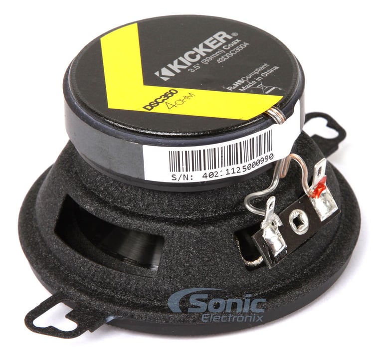 Kicker Speakers (DSC35, DSC65, DSC6930) w/ Free Speaker Install Kit Image 4
