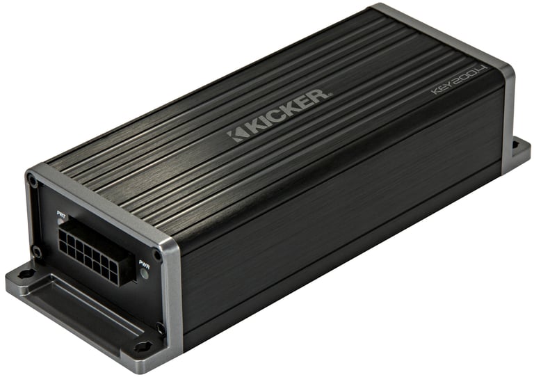 Kicker Speakers (DSC6504, DSC69304) + KEY200.4 Amp w/ Free Amp Install Kit Image 12