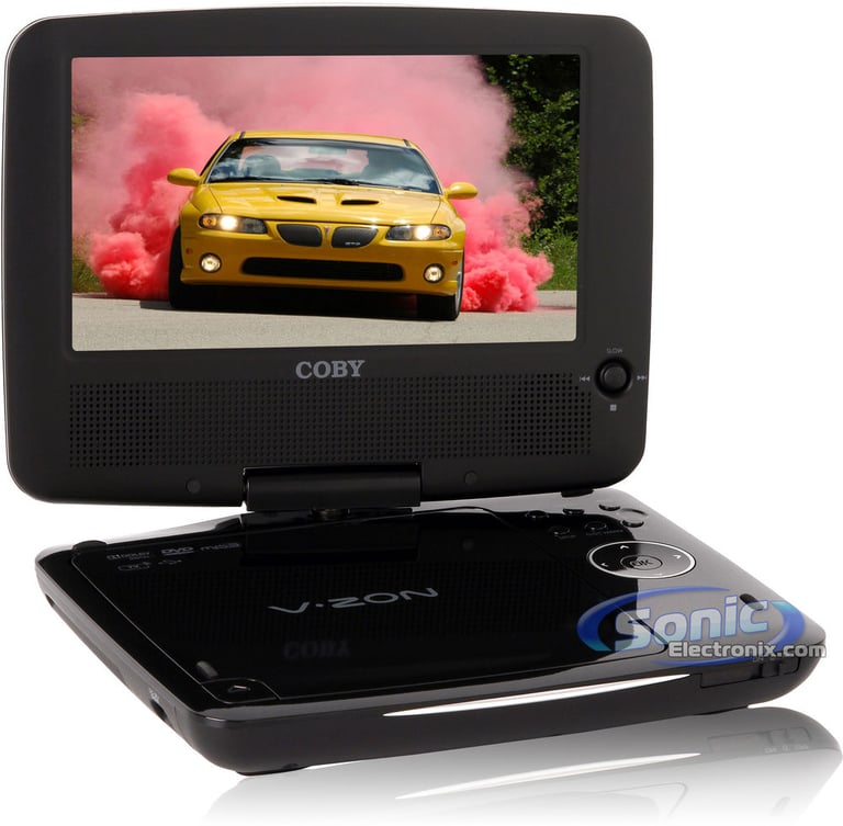 Coby TFDVD7389A Portable TV/DVD Player Image 2