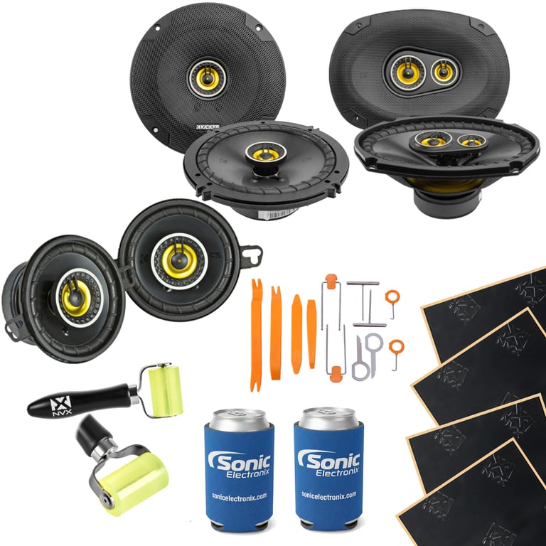 Kicker 3.5", 6.5" & 6x9" CS Speakers (CSC35, CSC65, CSC693) w/ Free Install Kit Image 1
