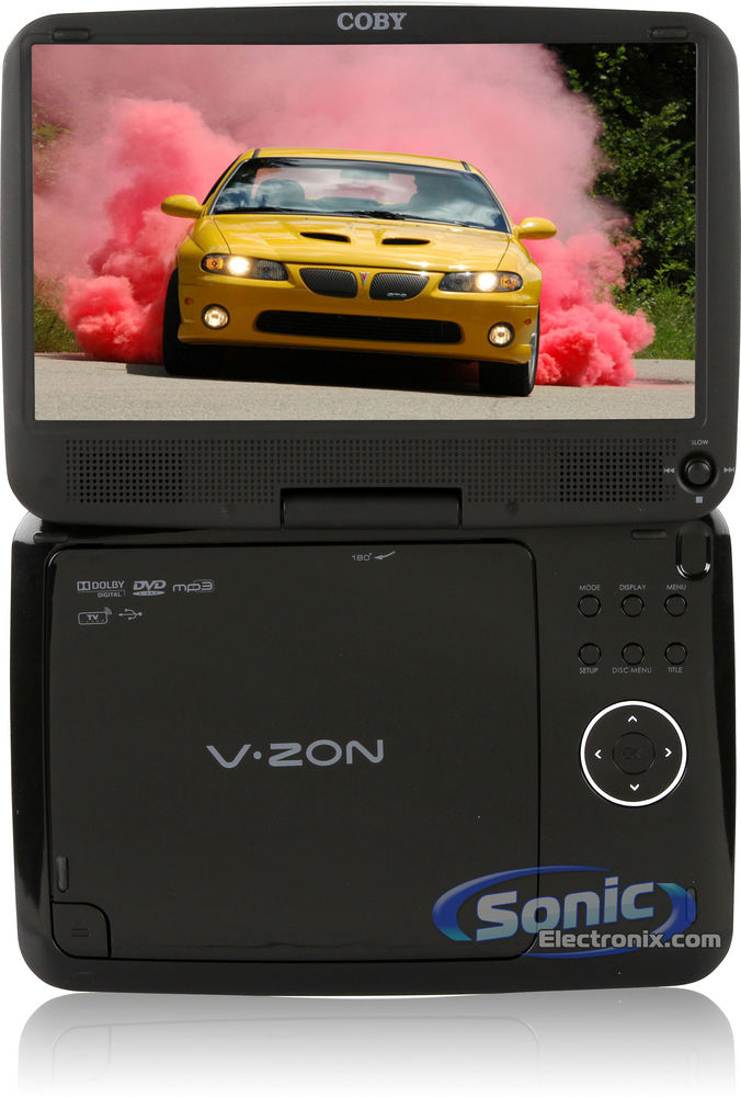 Coby TFDVD7389A Portable TV/DVD Player Image 3