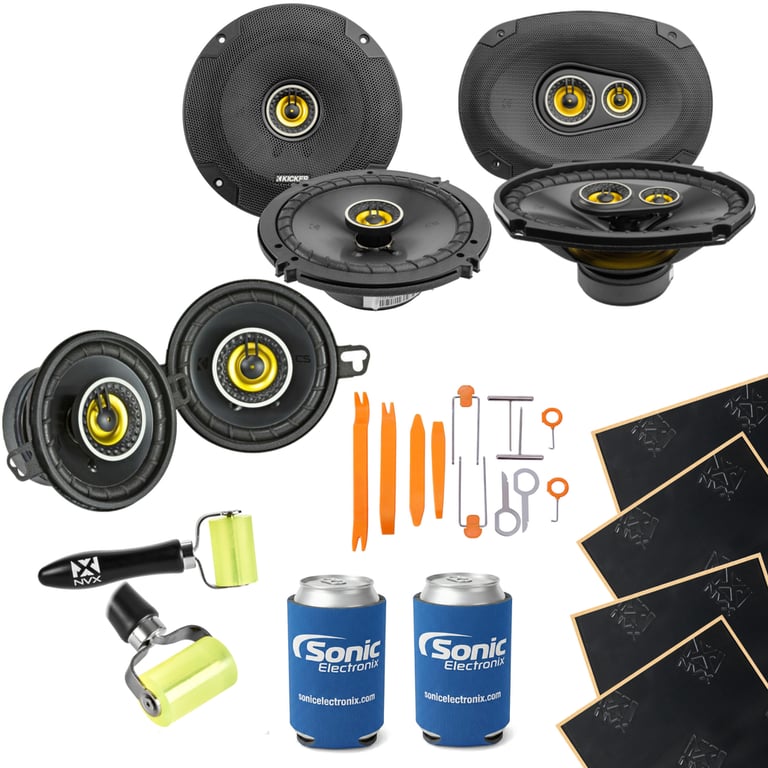 Kicker CS Series Speakers (CSC35, CSC65, CSC693) w/ Free Speaker Install Kit Image 1