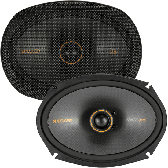 Kicker KS Series 6.5" & 6x9" Speakers + NVX Amp w/ Free Amp Install Kit Image 6