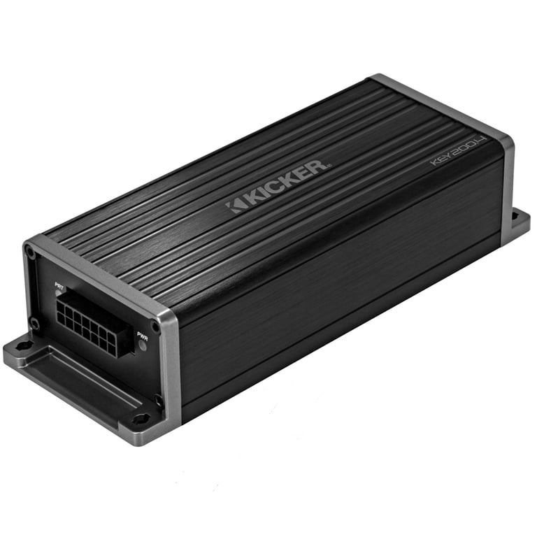 2 Pairs Kicker Speakers (CSC65, CSC693) + Amp (KEY200.4) w/ Free Amp Install Kit Image 10