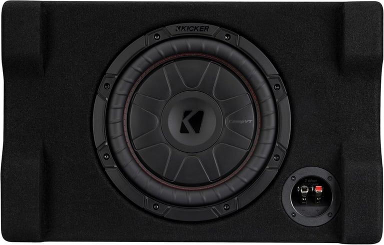 Kicker 52CVTDF102 + NVX VADM1 v2 Mono Amp w/ Free Amp Install Kit Image 5