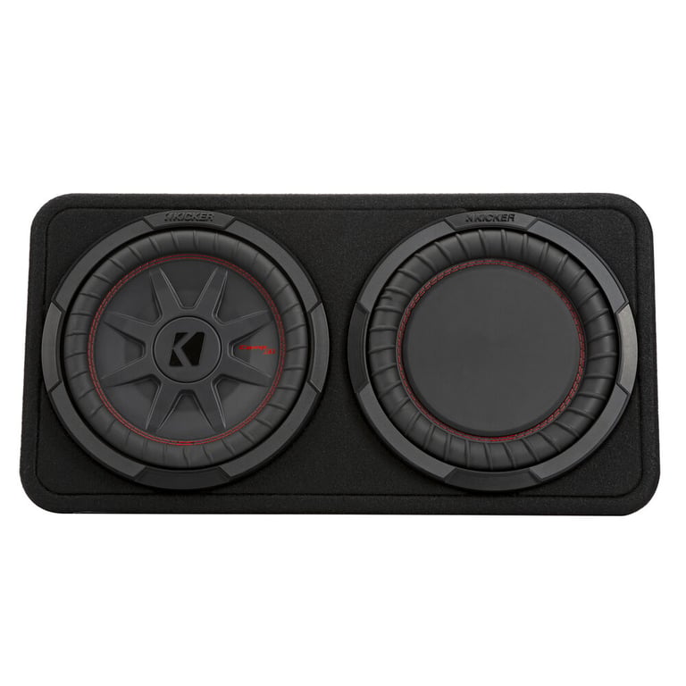 Kicker Sub, Amp & Remote (TCWRT102, CXA400.1, CXARC) w/ Free Amp Install Kit Image 3