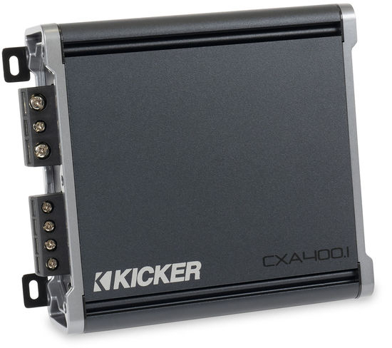 Kicker Subwoofer (43DC122) and Amplifier (46CXA4001T) w/ Free Amp Install Kit Image 5