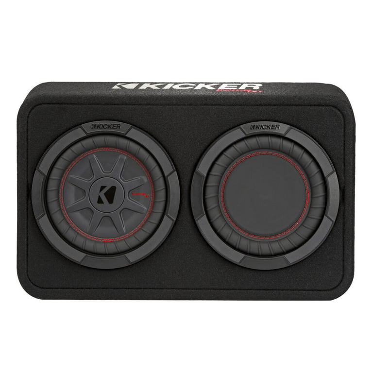 Kicker TCWRT82 Subwoofer + CXA400.1 Amp + Bass Remote w/ Free Amp Install Kit Image 3