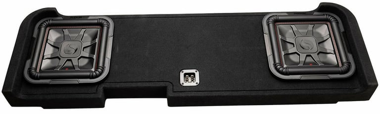 Kicker KGMDL7T12 Sub Enclosure + CXA1200.1 Amp w/ Free Amp Install Kit Image 3