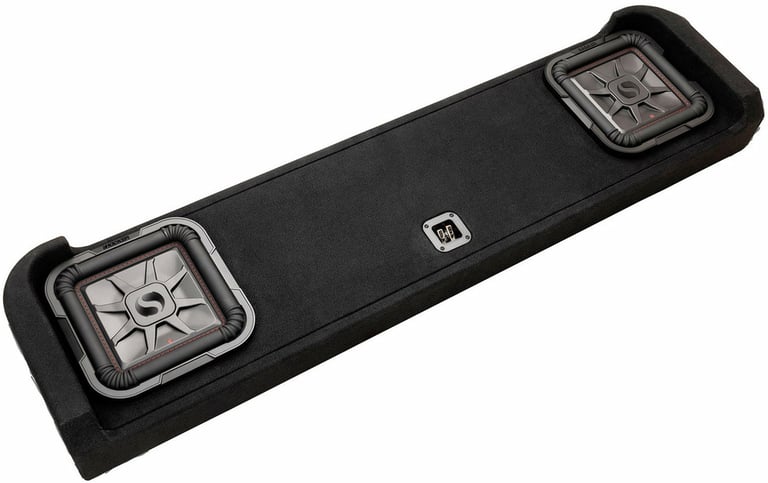 Kicker KFDL7T10 Enclosure + CXA1200.1 Amp + Remote w/ Free Amp Install Kit Image 2