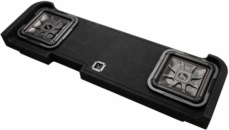 Kicker KGMDL7T12 Sub Enclosure + CXA1200.1 Amp w/ Free Amp Install Kit Image 2