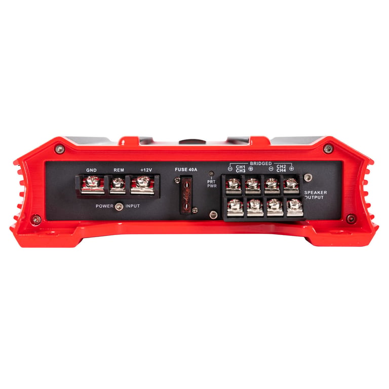 Crunch GP-1500.4 with Belva BAK44 Amp Kit Image 7