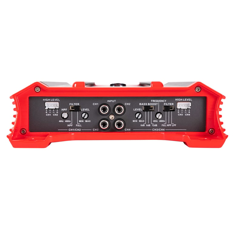 Crunch GP-1500.4 with Belva BAK44 Amp Kit Image 5