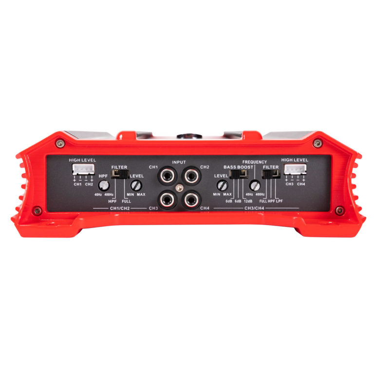 Crunch GP-1500.4 with Belva BAK44 Amp Kit Image 6