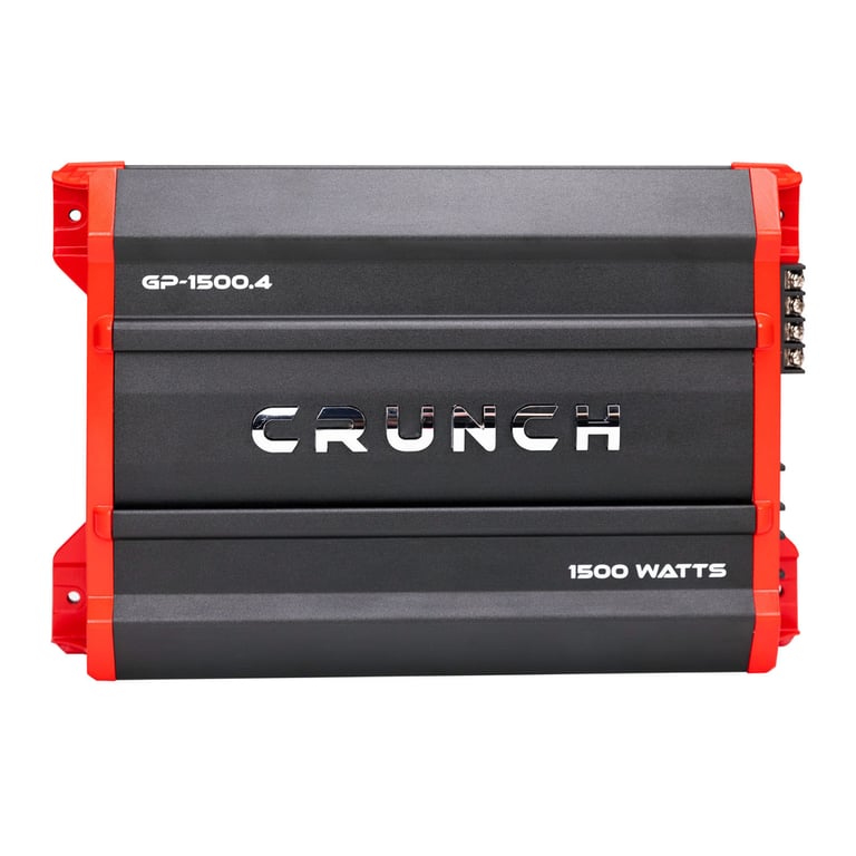 Crunch GP-1500.4 with Belva BAK44 Amp Kit Image 3