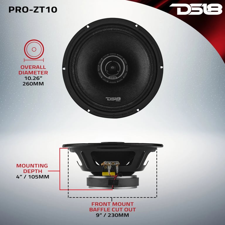 DS18 PRO-ZT10 (Sold Individually) Image 7
