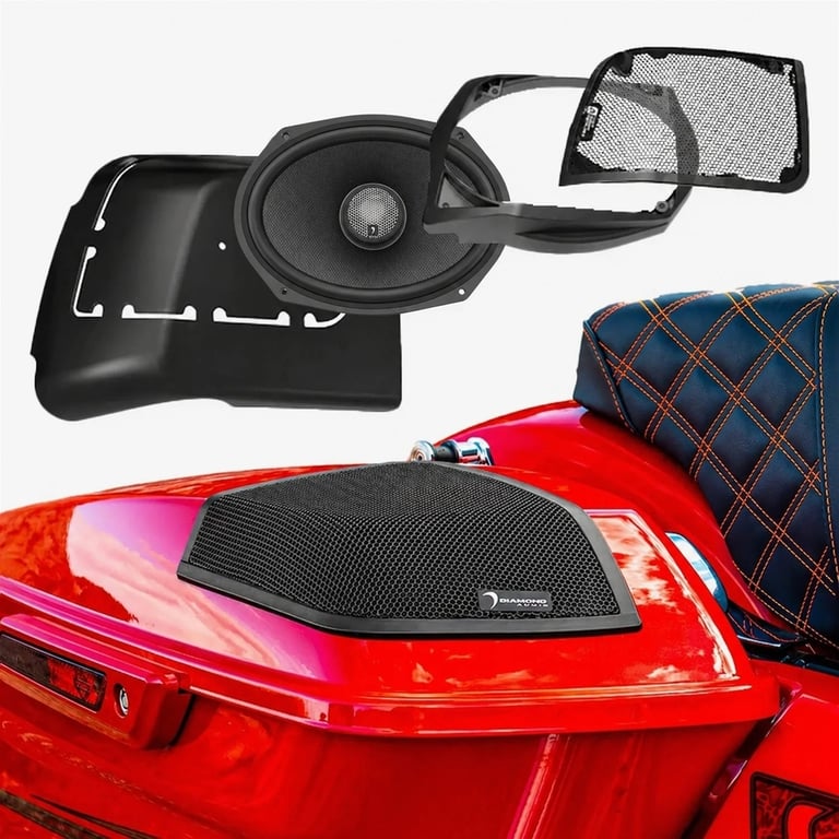 Diamond Audio 4-Speaker Sound Packs For  '14-'23 Hd Road Glide Image 22