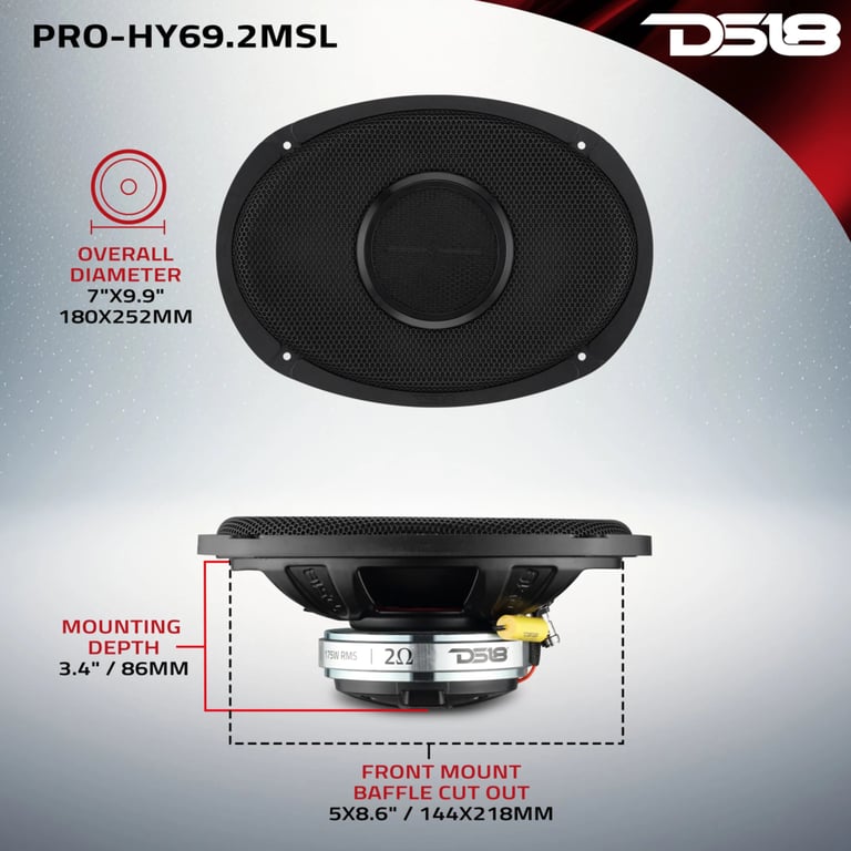 DS18 PRO-HY69.2MSL (Sold Individually) Image 11