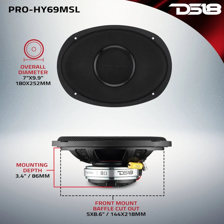 DS18 PRO-HY69MSL (Sold Individually) Image 11