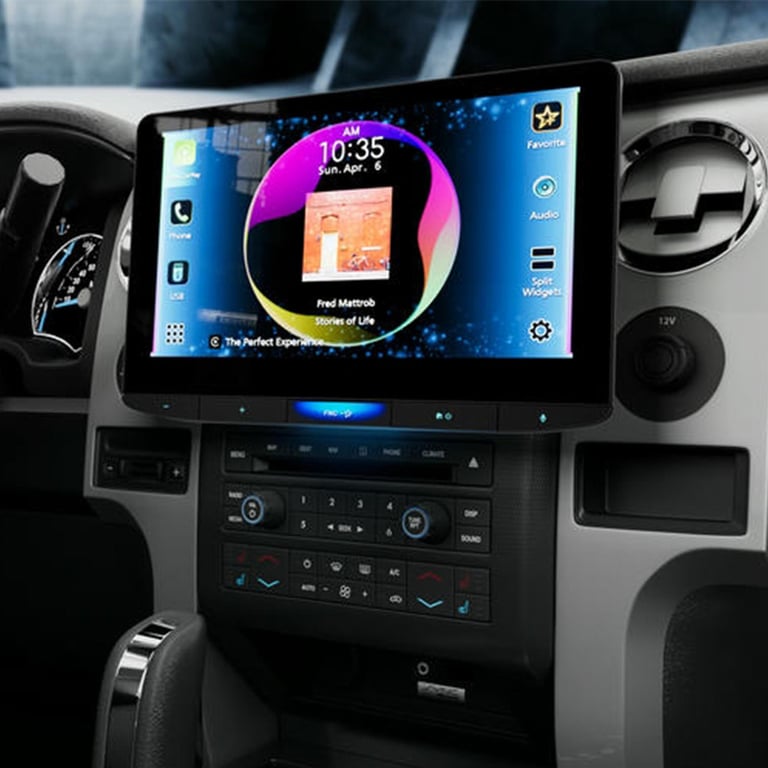 JVC KW-Z1001W + NVX Backup Camera + SiriusXM Tuner + SWC Interface Image 3