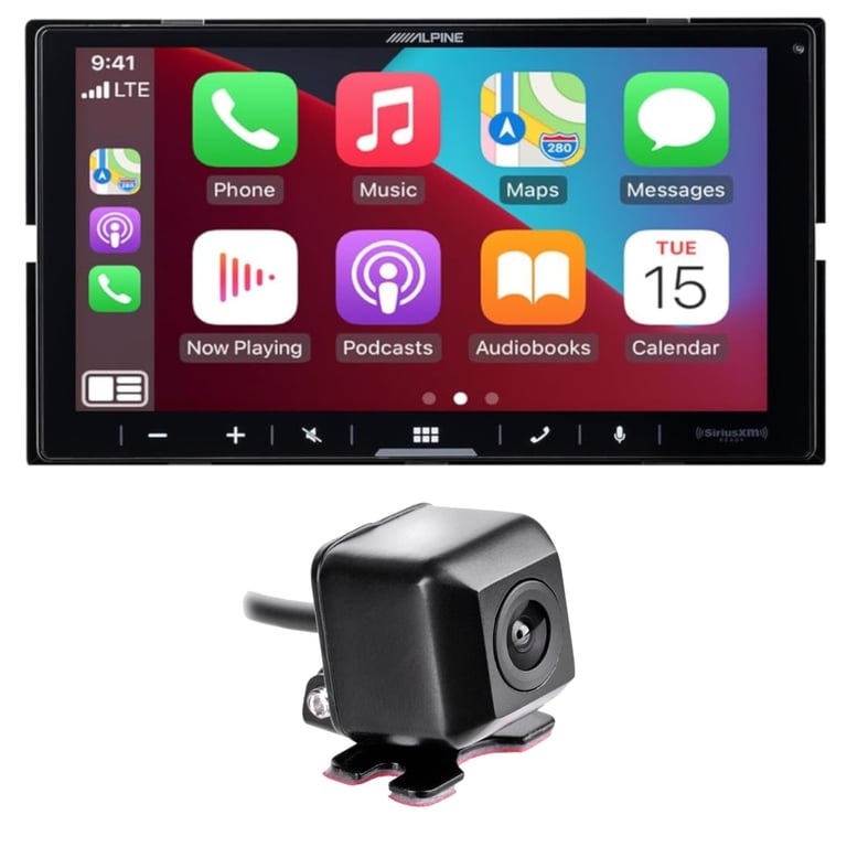 Alpine iLX-W670-M Digital Multimedia Receiver w/ NVX Backup Camera Image 1