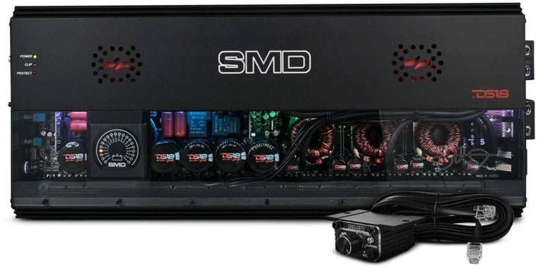 DS18 SMD-8500.1D Amplifier + NVX Amp Kit + Capacitor Image 2